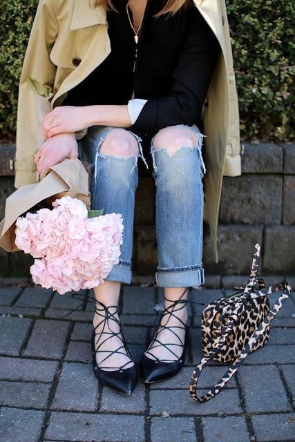 Inspiration: Lace up flats