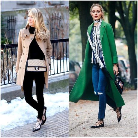 Inspiration: Lace up flats