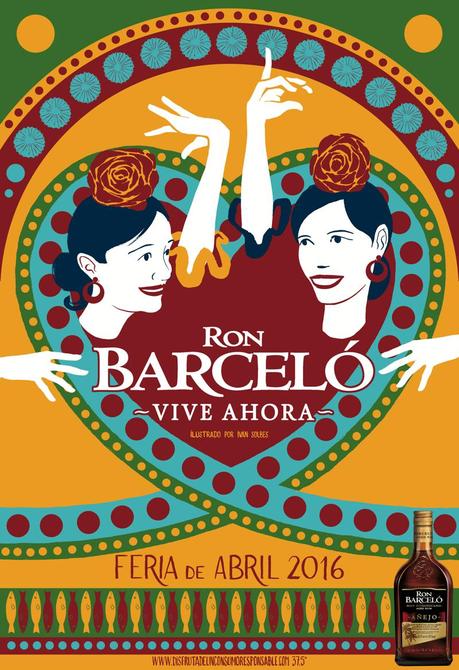 La botella de Ron Barceló se viste de flamenca para la Feria de Abril #ViveahoraFeriadeAbril La botella de Ron Barceló se viste de flamenca para la Feria de Abril #ViveahoraFeriadeAbril