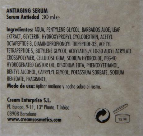 The Older, the Smarter, sérum facial antiedad de Crea-m Cosmetics The Older, the Smarter, sérum facial antiedad de Crea-m Cosmetics