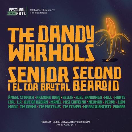 El Festival de les Arts 2016 desvela nuevos confirmados LesArtsDandy