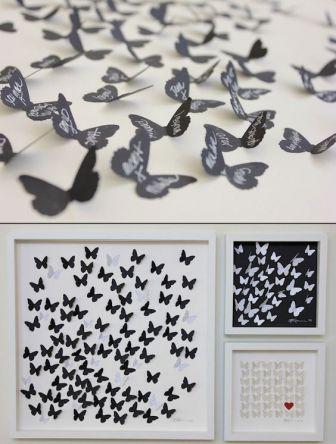 Mariposas para decorar tu boda 80a78d80cadd0208947ac837ee94a270
