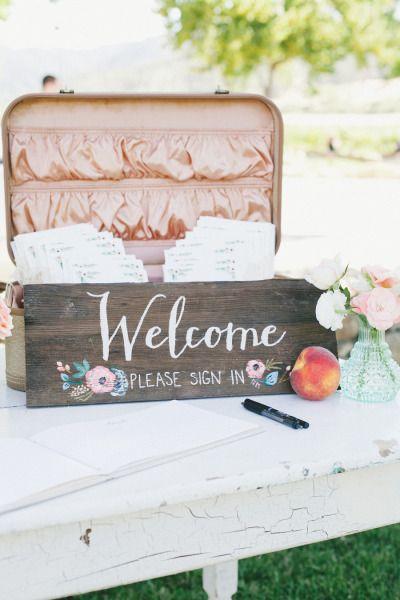 Carteles y pizarras de bienvenida para tu boda - Bodas con detalle - Blog de bodas con ideas para una boda original: 