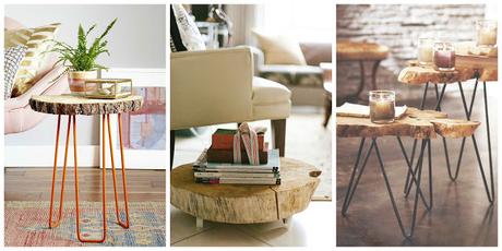 INSPIRACIÓN: RODAJAS DE MADERA INSPIRACIÓN: RODAJAS DE MADERA