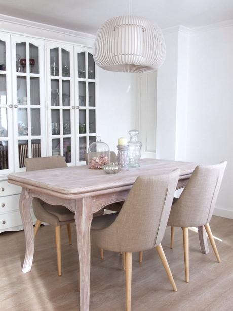 Antes y después de nuestro comedor Antes y después de nuestro comedor