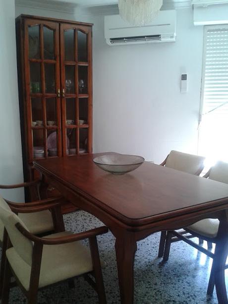 Antes y después de nuestro comedor Antes y después de nuestro comedor