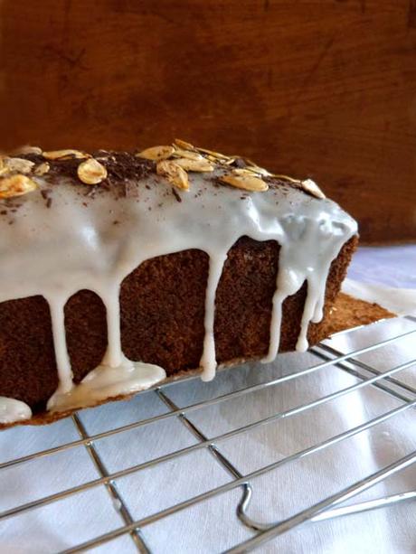 budín de zapallo, oliva y chocolate | húmedo y delicioso