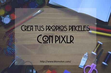 crea tus propios pinceles con pixlr