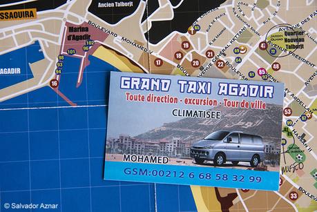 El amigo Mohamed, taxista en Agadir El amigo Mohamed, taxista en Agadir