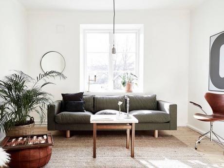 Decoración de colores tierra criss sofa