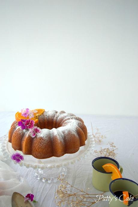 Bundt cake de tangelo, lo mejor de dos frutas reunidas en un bizcocho Bundt cake de tangelo, lo mejor de dos frutas reunidas en un bizcocho