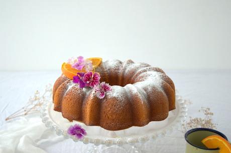 Bundt cake de tangelo, lo mejor de dos frutas reunidas en un bizcocho Bundt cake de tangelo, lo mejor de dos frutas reunidas en un bizcocho