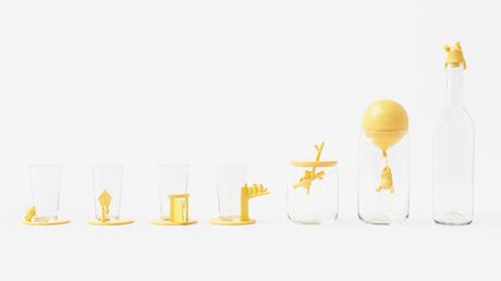 Lo must en decoShopping: ¡animal party! Nendo designs Winnie the Pooh glassware