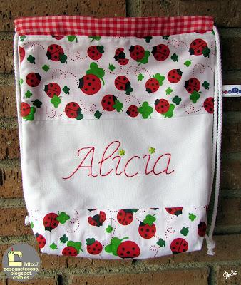 Mochila para Alicia