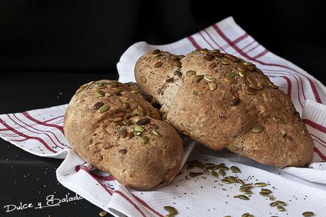 Pan de Centeno con Semillas de Chia y de Calabaza