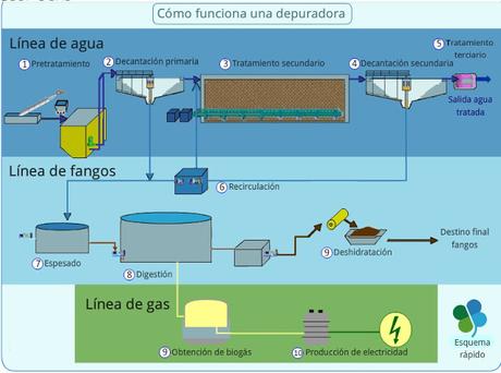 CÓMO FUNCIONA UNA ESTACIÓN DEPURADORA DE AGUAS RESIDUALES CÓMO FUNCIONA UNA ESTACIÓN DEPURADORA DE AGUAS RESIDUALES
