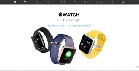 Tipos de Landings para mejorar proyectos de Marketing Turístico Apple ejemplo de landing para clientes calmados