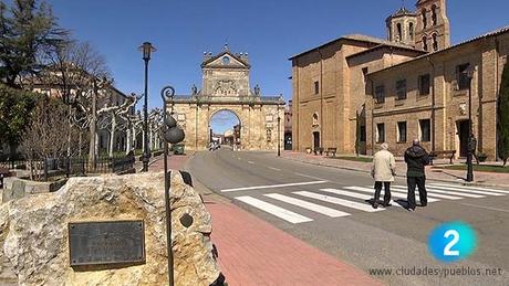 Comienza en La 2 El Camino de Santiago por León. TVE Serie Camino de Santiago. Sahagún (León)