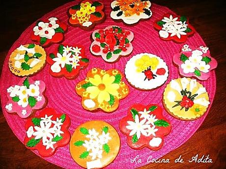 Galletas  9º cumpleaños  de  Ana