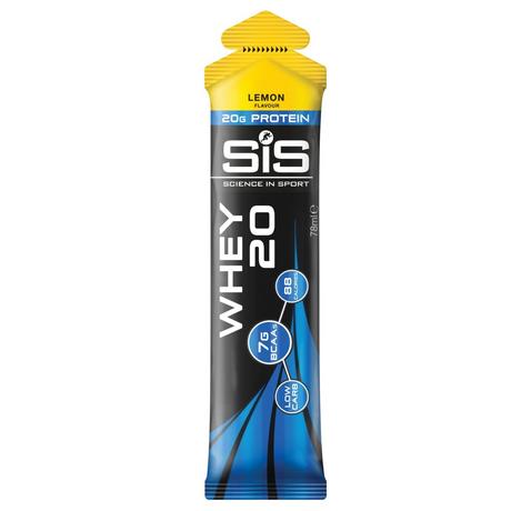 Las bolsitas SiS Whey20 con proteínas puede ser la mejor solución en la ventana de 30 minutos posterior a un entrenamiento SiS_Whey-20_Gel_Lemon