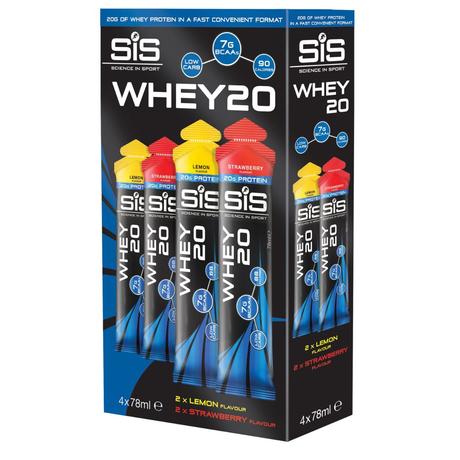 Las bolsitas SiS Whey20 con proteínas puede ser la mejor solución en la ventana de 30 minutos posterior a un entrenamiento Whey20_GelMultiPack