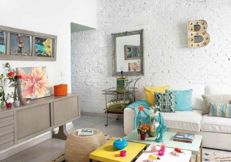 Home Tour ecléctico con color Home Tour ecléctico con color