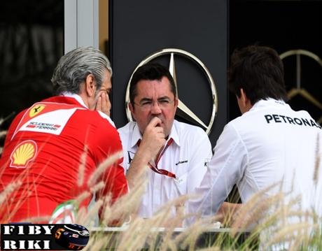 Según Ecclestone Mercedes ha ayudado a Ferrari