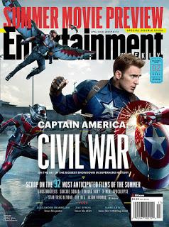 Entertainment Weekly no entra tantos héroes de Marvel en una sola portada.