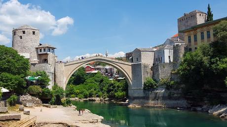 La ciudad vieja de Mostar La ciudad vieja de Mostar