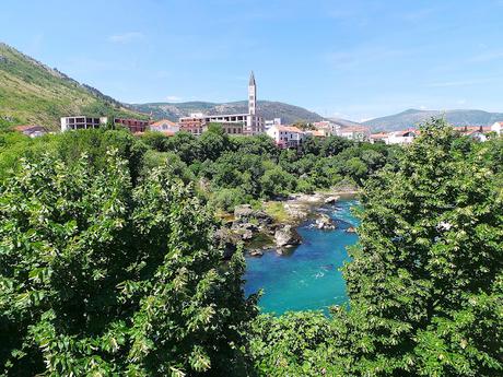 La ciudad vieja de Mostar La ciudad vieja de Mostar