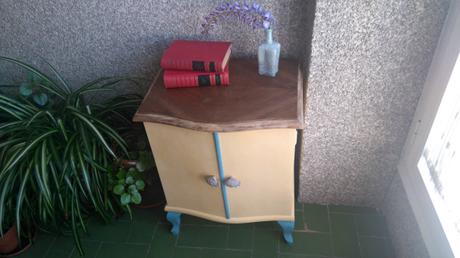 Mesita de noche con Chalk Paint | Antes y Después Mesita de noche con Chalk Paint | Antes y Después