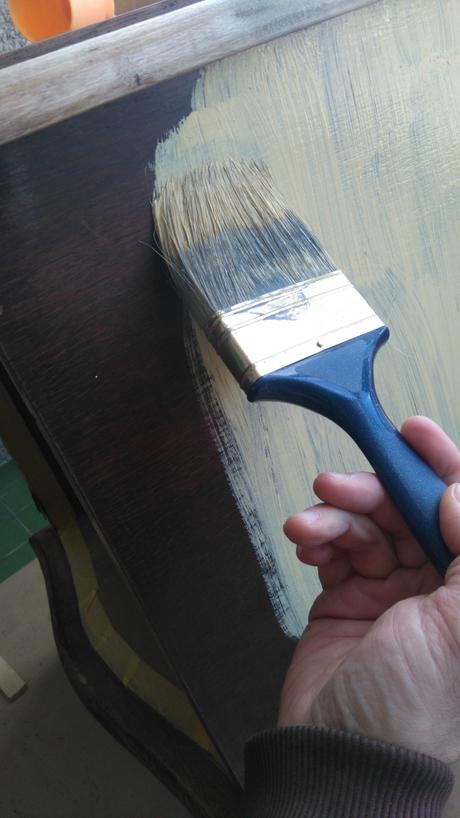 Mesita de noche con Chalk Paint | Antes y Después Mesita de noche con Chalk Paint | Antes y Después