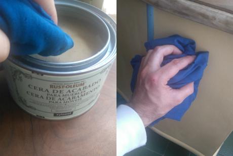 Mesita de noche con Chalk Paint | Antes y Después Mesita de noche con Chalk Paint | Antes y Después