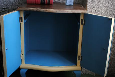Mesita de noche con Chalk Paint | Antes y Después Mesita de noche con Chalk Paint | Antes y Después