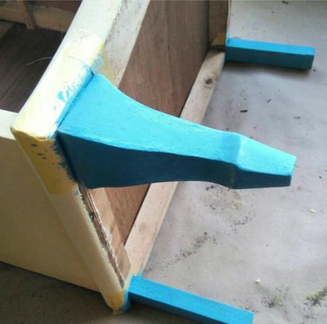 Mesita de noche con Chalk Paint | Antes y Después Mesita de noche con Chalk Paint | Antes y Después