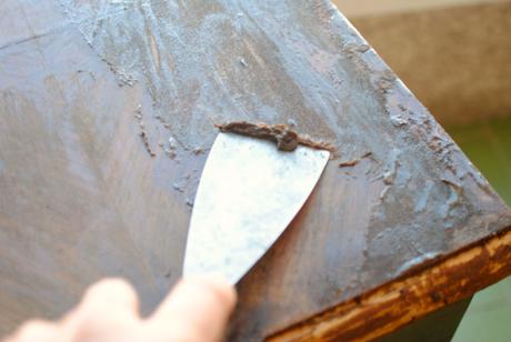 Mesita de noche con Chalk Paint | Antes y Después Mesita de noche con Chalk Paint | Antes y Después