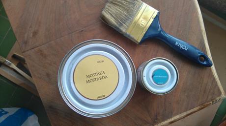 Mesita de noche con Chalk Paint | Antes y Después Mesita de noche con Chalk Paint | Antes y Después