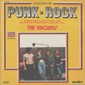 The Vacants - Punk rock Lp 1978