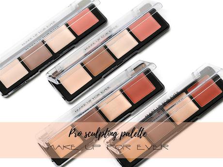 PRO SCULPTING PALETTE DE MAKE UP FOR EVER.