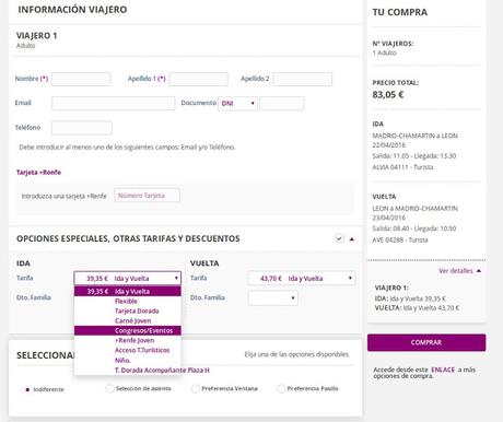 @RENFE TE TRAE CON EL 30% DE DESCUENTO, DIRECTO A LEÓN PARA EL @LINUXYTAPAS 2016 @RENFE TE TRAE CON EL 30% DE DESCUENTO, DIRECTO A LEÓN PARA EL @LINUXYTAPAS 2016