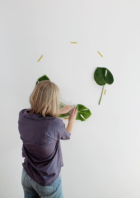 diy-mural-hojas-naturales-leaf-backdrop