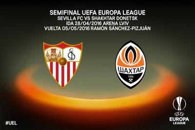 El Sevilla FC se enfrentará al Shakhtar Donetsk en la Semifinal de la Europa League