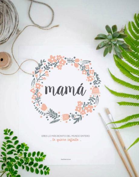 6 Diy e imprimibles gratis para el día de la madre 6 Diy e imprimibles gratis para el día de la madre