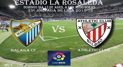 MALAGA CF vs ATHLETIC CLUB