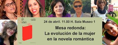 Mesa redonda novela romántica en FERIA LIBRO VALENCIA 2016 Mesa redonda novela romántica en FERIA LIBRO VALENCIA 2016