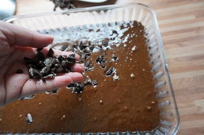 Brownie de oreo