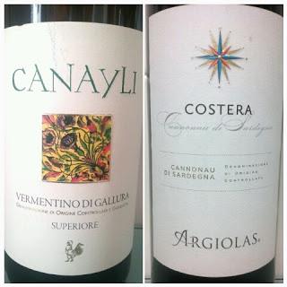 Dos Agradables Vinos Sardos Dos Agradables Vinos Sardos