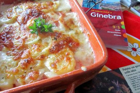 Patatas con queso estilo suizo #CocinasdelMundo Patatas con queso estilo suizo #CocinasdelMundo