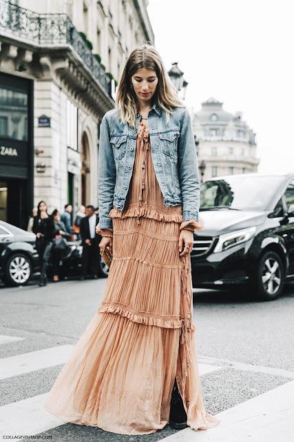 STREET STYLE INSPIRATION; SPRING DRESSES.-