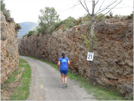 Punto de paso del ecuador, la media maratón. Punto de paso del ecuador, la media maratón.